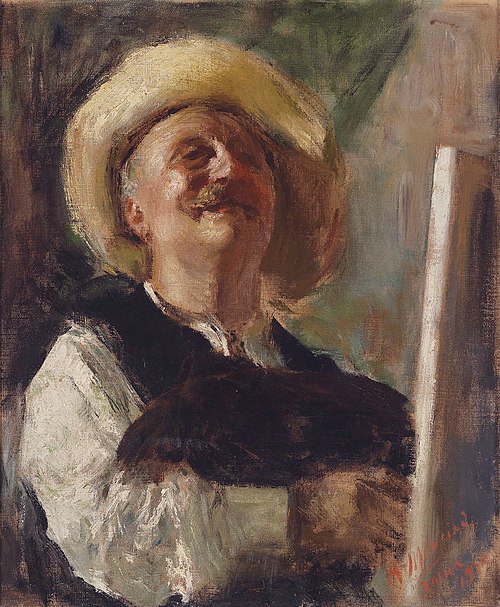 Self-portrait, 1910, Antonio Mancini