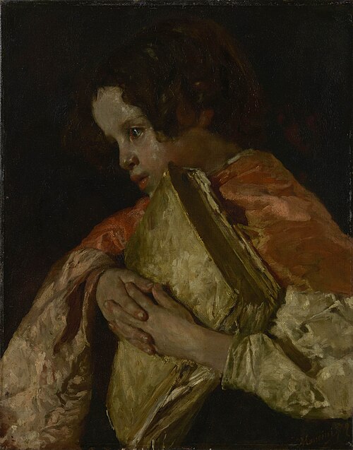 The choirboy, 1872, Antonio Mancini