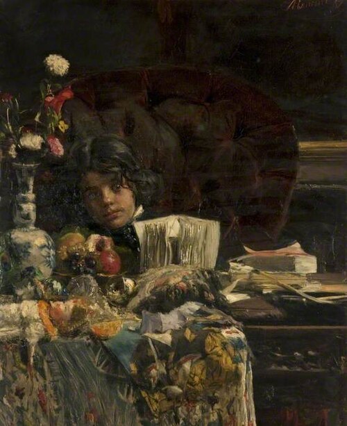 The Sulky Boy, 1875, Antonio Mancini