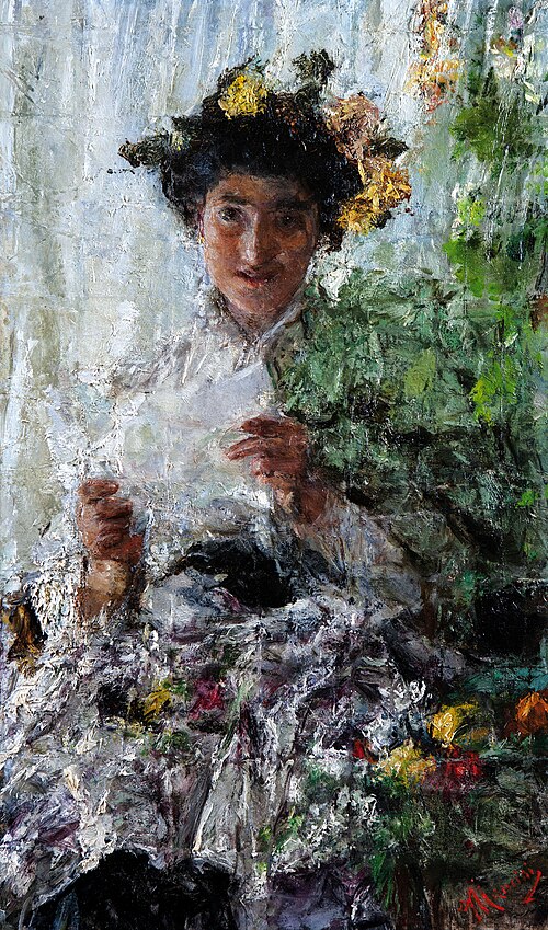 Madame Butterfly, 1910, Antonio Mancini