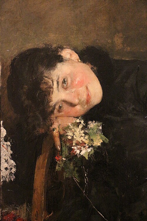 alla vigilia del suo matrimonio, 1882, Antonio Mancini