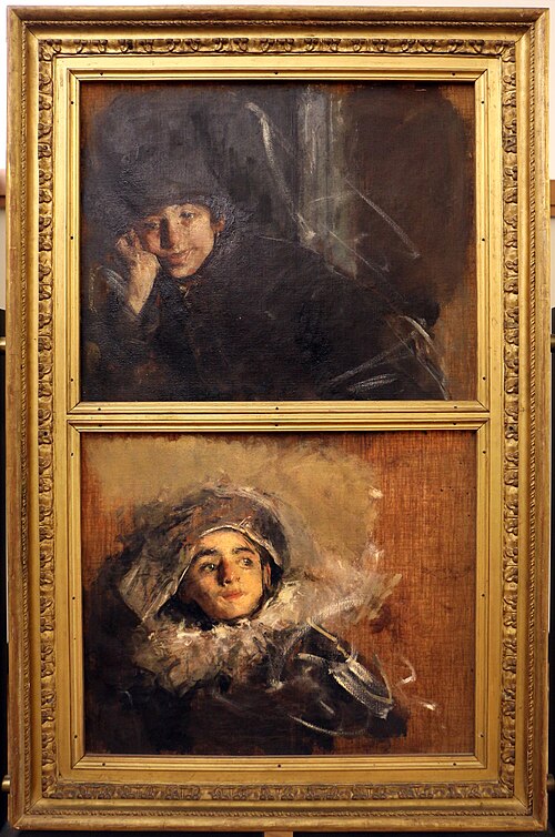 ragazzi, 1850, Antonio Mancini