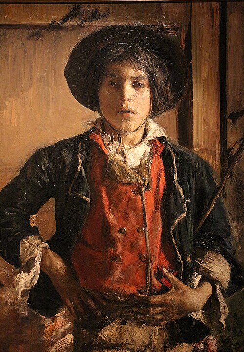 Dolce Melodia, 1900, Antonio Mancini