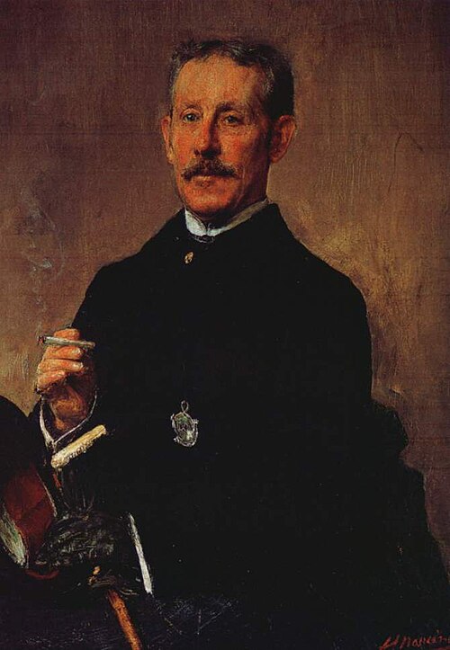 Daniel Sargent Curtis, 1880, Antonio Mancini