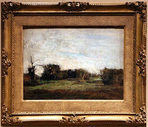 Paysage, 1880, Antonio Mancini