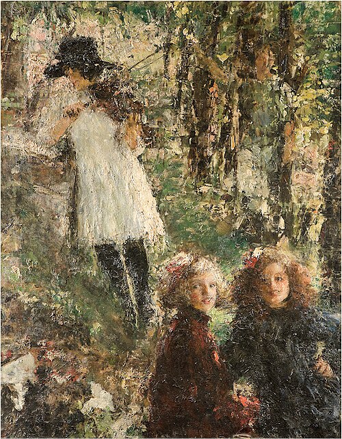 Riflessi, 1919, Antonio Mancini