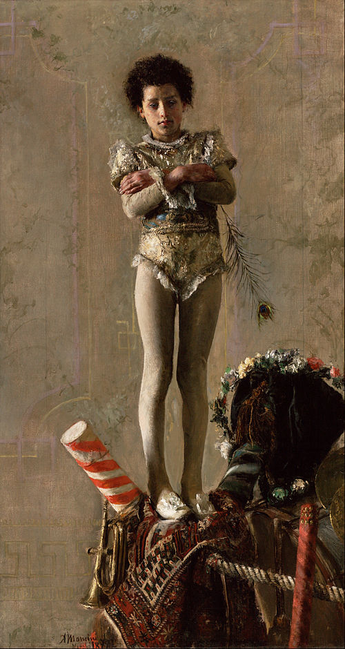 The Saltimbanco, 1879, Antonio Mancini