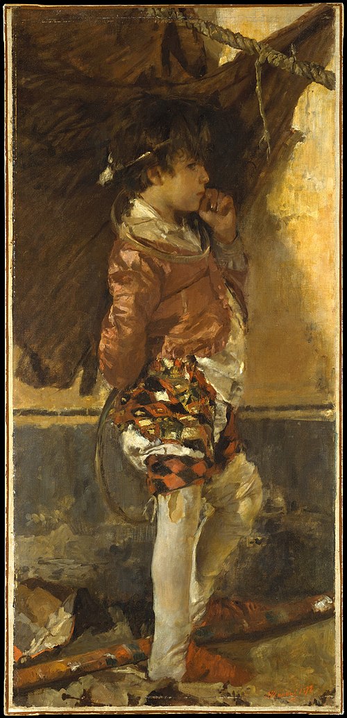 A Circus Boy, 1872, Antonio Mancini