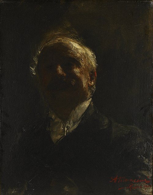 Autoportrait, 1910, Antonio Mancini