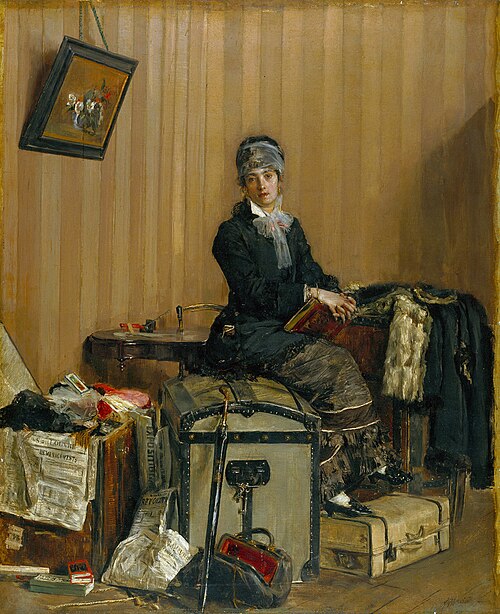 The Customs, 1877, Antonio Mancini