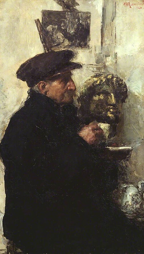 Ritratto del padre, 1904, Antonio Mancini