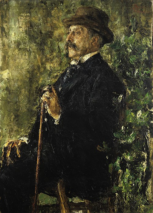 Portrait of  John Lowell Gardner, 1895, Antonio Mancini