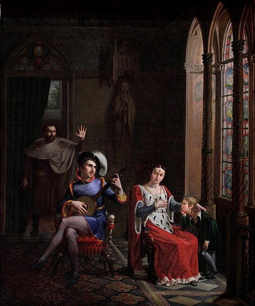 Le Retour du pèlerin, 1818, Louis-Julien-Jean Aulnette du Vautenet