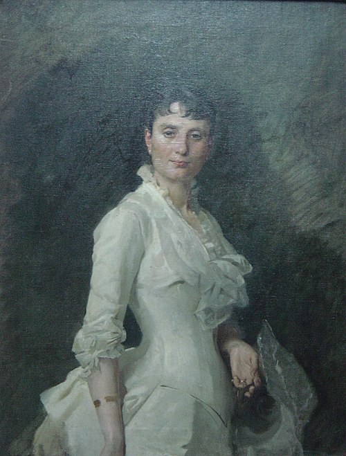 Retrat de Matilde Buxó de Caba, esposa del pintor, 1907, Antoni Caba Casamitjana