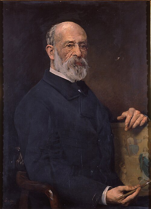 Portrait of Claudi Lorenzale, 1891, Antoni Caba Casamitjana