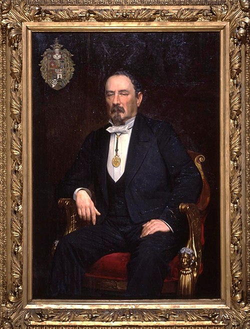 Retrat del marquès d'Alfarràs, 1884, Antoni Caba Casamitjana