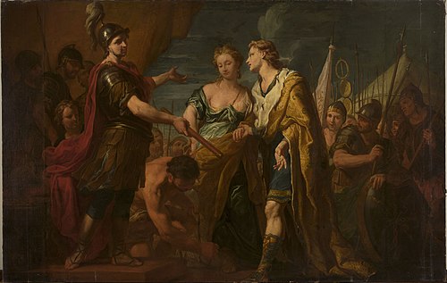 Magnanimity of Scipio, , Antonio Molinari