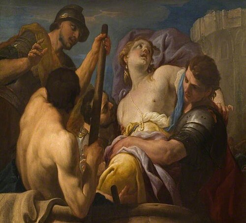 The Abduction of Helen, 1699, Antonio Molinari