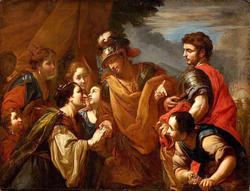 The family of Darius before Alexander the Great, 1690, Antonio Molinari