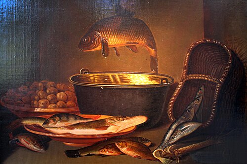 Still Life with Fish, 1815, Niclaes Peters