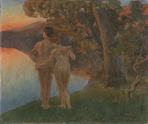 Dusk Hour, 1893, Viggo Christian Frederik Vilhelm Pedersen