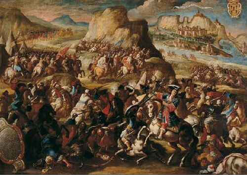 La batalla de Orán, 1699, Antonio Palomino