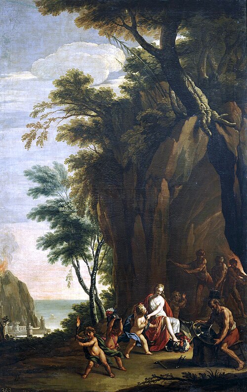 Le Feu, 1700, Antonio Palomino