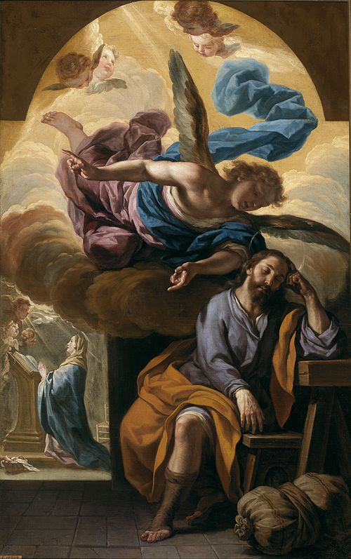 Le Rêve de Saint Joseph, 1697, Antonio Palomino