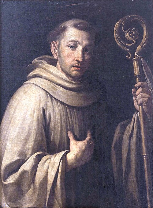 San Bernardo Abad, 1601, Antonio Palomino
