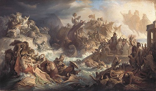 Die Schlacht bei Salamis, 1858, Wilhelm von Kaulbach