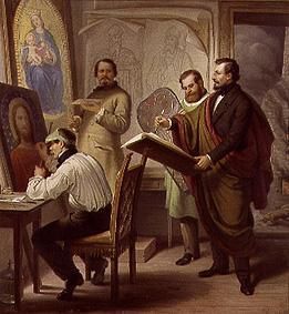 Die Kunsttätigkeit der Glasmalereianstalt in München, 1853, Wilhelm von Kaulbach