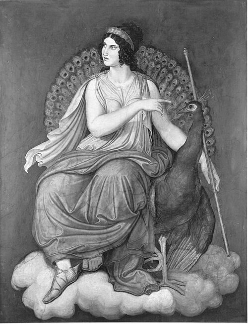 Das Märchen von Amor und Psyche: Juno, 1830, Wilhelm von Kaulbach