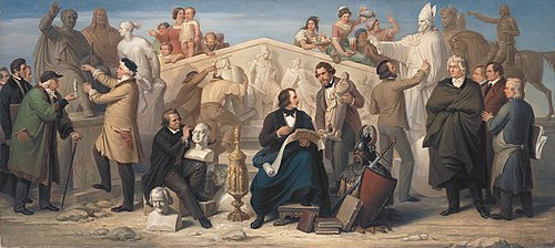 Die von König Ludwig I. in Tätigkeit gesetzten Bildhauer, , Wilhelm von Kaulbach