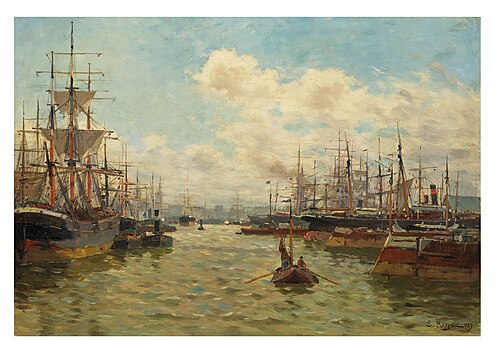 Marine, 1889, Edmond Marie Petitjean