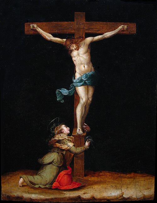 Crucifixion avec Maria Magdalene, , Niccolò Betti