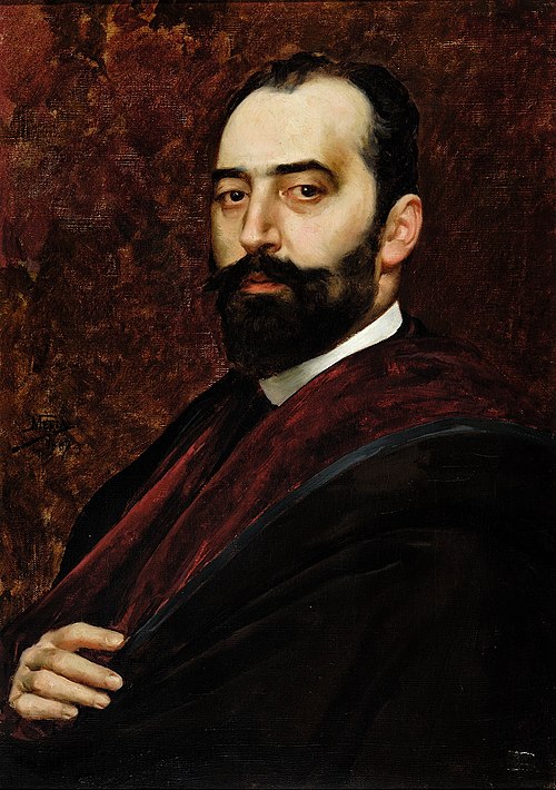 Portrait of Ángel Avilés, 1887, Nicolás Megía