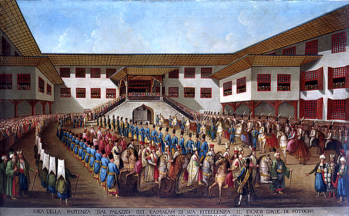 Orszak Piotra Potockiego, ostatniego posła Rzeczypospolitej w Stambule w 1790 r.., 1792, Konstantin Kapıdağlı
