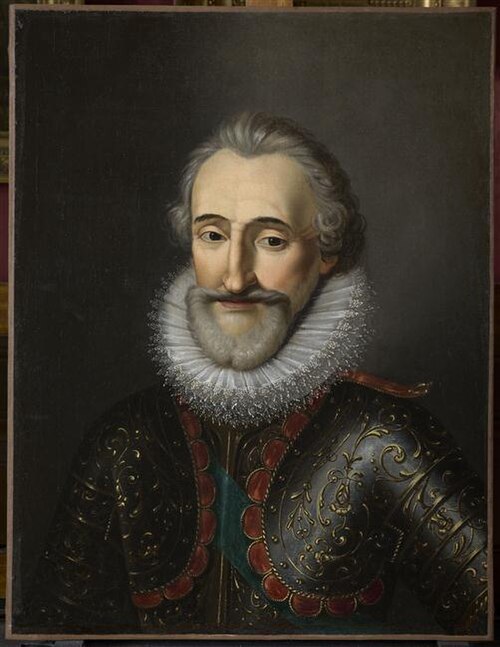 Portrait d'Henri IV, 1700, Antonio Tempesta