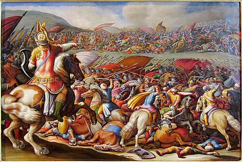 Scène de bataille., , Antonio Tempesta