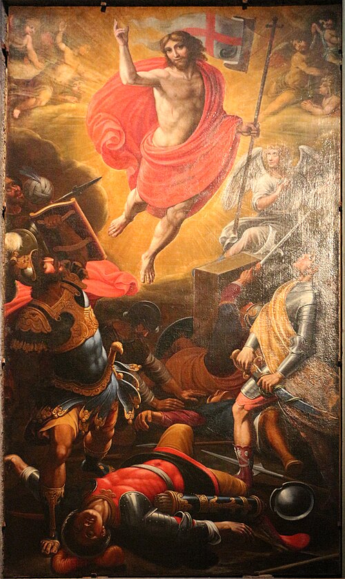 Resurrection of Christ, 1620, Antonio Tempesta