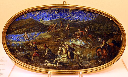 scena di caccia, 1620, Antonio Tempesta