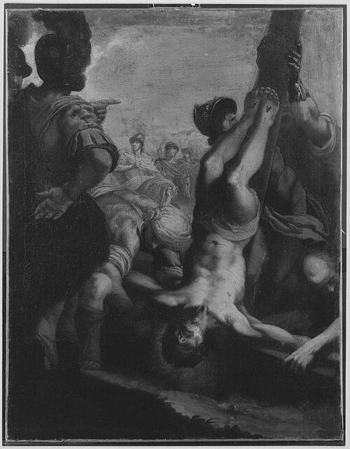 Die Kreuzigung des hl. Petrus, 1592, Antonio Tempesta