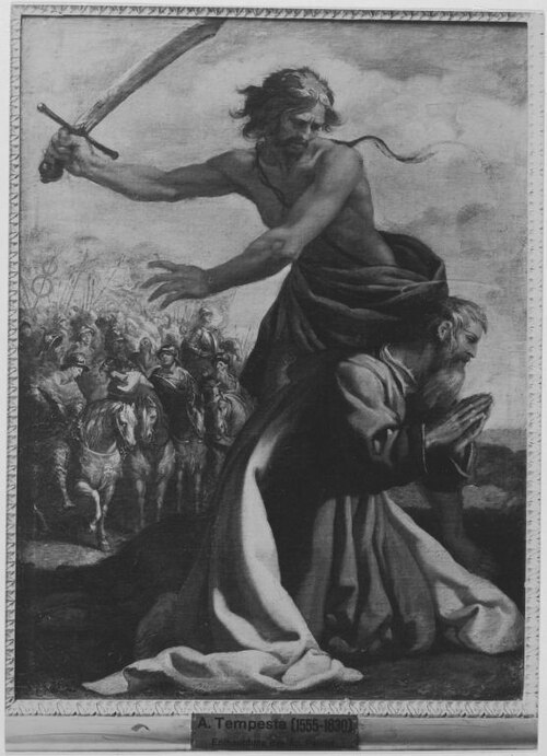 Enthauptung des Apostel Paulus, 1592, Antonio Tempesta