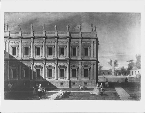 View of the Banqueting House, Whitehall, 1746, Antonio Visentini