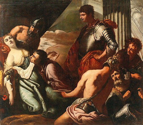 The Death of Agrippina, 1722, Antonio Zanchi
