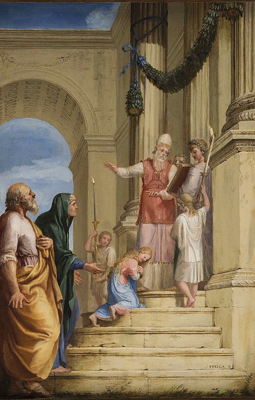 Présentation de la Vierge au Temple, 1646, Jacques Stella