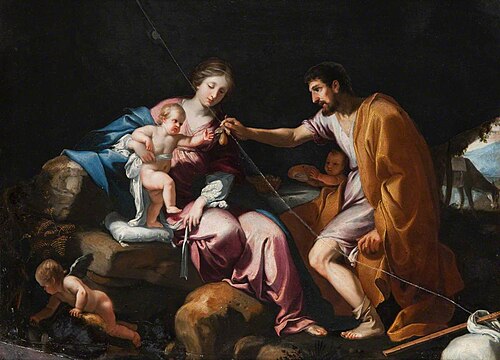 The Rest on the Flight into Egypt, 1639, Jacques Stella