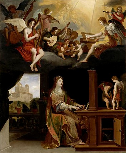 Sainte Cécile, 1601, Jacques Stella