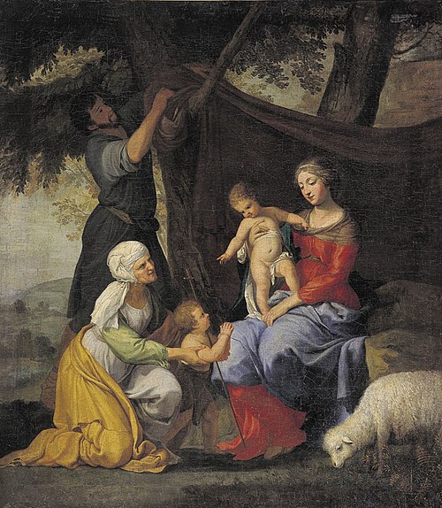 Repos de la sainte famille, 1630, Jacques Stella