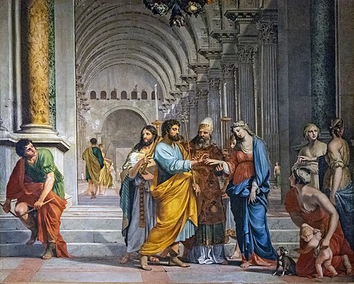 Le Mariage de la Vierge, 1640, Jacques Stella